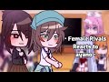 Female Rivals Reacts to ayano | My AU | Yandere Simulator