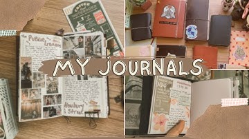 ☾ My Journals and What I Use Them For! | Ideas for your notebooks!