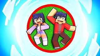 Aphmau and Aaron LOCKED IN A CIRCLE Block!