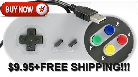 SNES USB Controller for PC and Android!