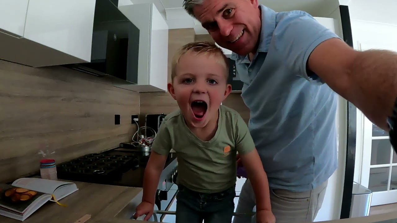 Koekjes maken voor mama