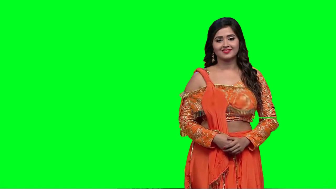 Green Screen Bhojpuri Actress Kajal Raghwani Boobs Action - YouTube