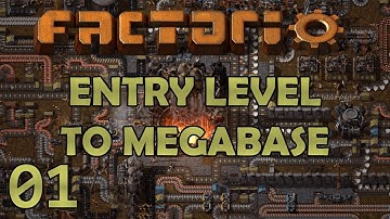 LEARNING THE BASICS! - Factorio 0.18 - Entry Level to Megabase - Tutorial Let