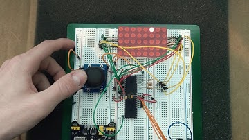 CS/EE 120B Lab 13 part3 variable speed LED Matrix w/ joystick