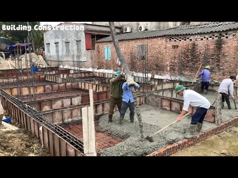 Video: Foundation for a column: making a solid foundation