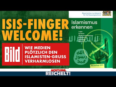 Plötzlich soll der ISIS-Gruß nicht mehr islamistisch sein | Achtung, Reichelt! vom 28.03.2024