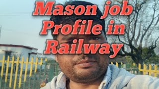 Mason Job Profile in Railways