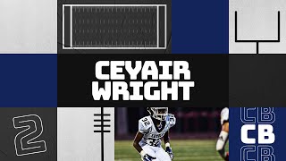 Ceyair Wright | Loyola Football | Ultimate Junior Highlights