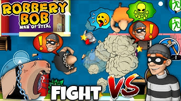 Robbery Bob - Prison vs Robbery Bob 2 Gameplay Walkthrough Ep 6
