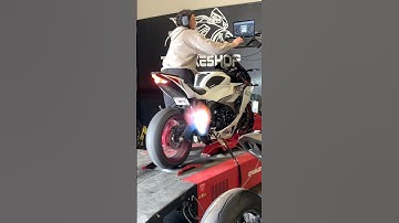 Dyno Tuned My 2025 Zx6r W/ Full M4 Exhaust 🔥 120/121 Hp