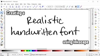 How to Create Realistic Handwritten Text using Inkscape screenshot 5