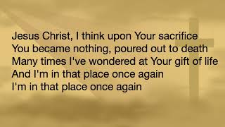 Once again (Thank you for the Cross) - lyrics