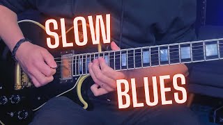 Slow Blues Guitar Backing Track - C# Minor