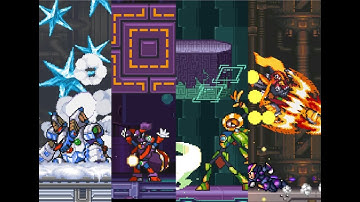 8boss(1) Ninja Gaiden Mode | Megaman X8 Demake 16bit mod