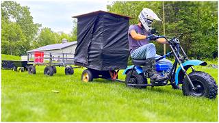 Minibike Train!! What Am I Doing??