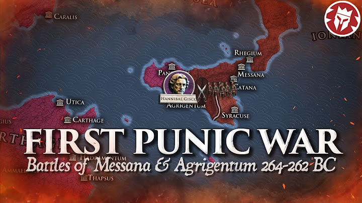 First Punic War Begins - Roman and Carthaginian History DOCUMENTARY