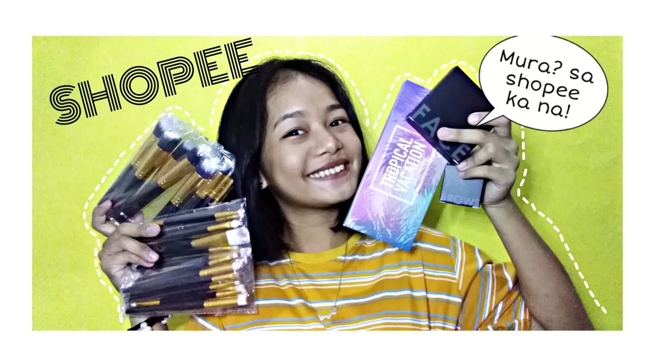 SHOPEE HAUL (make up tools, make up, organizer etc..)
