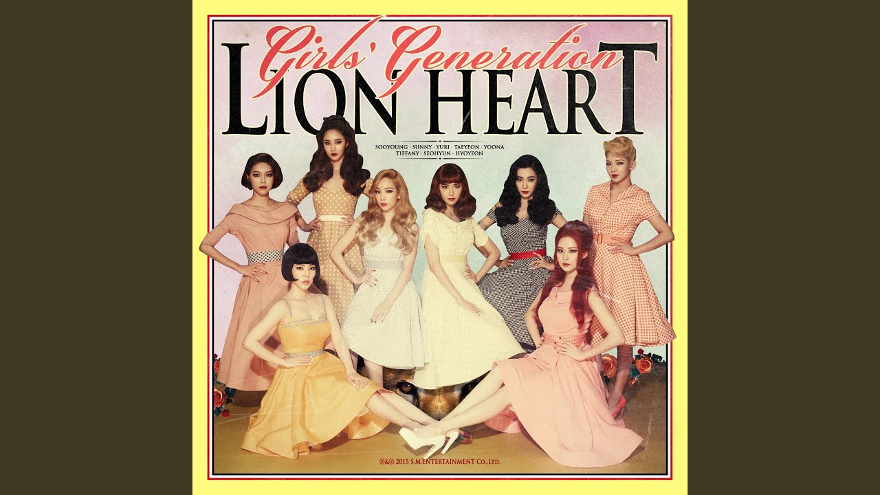 少女時代 ティファニー 5枚You think lion heart genie You Think - YouTube