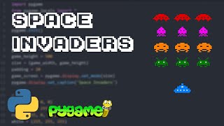 ASMR Programming - Coding Space Invaders in Python and Pygame
