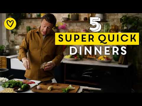 5 Super Quick Dinner Ideas Jamie Oliver