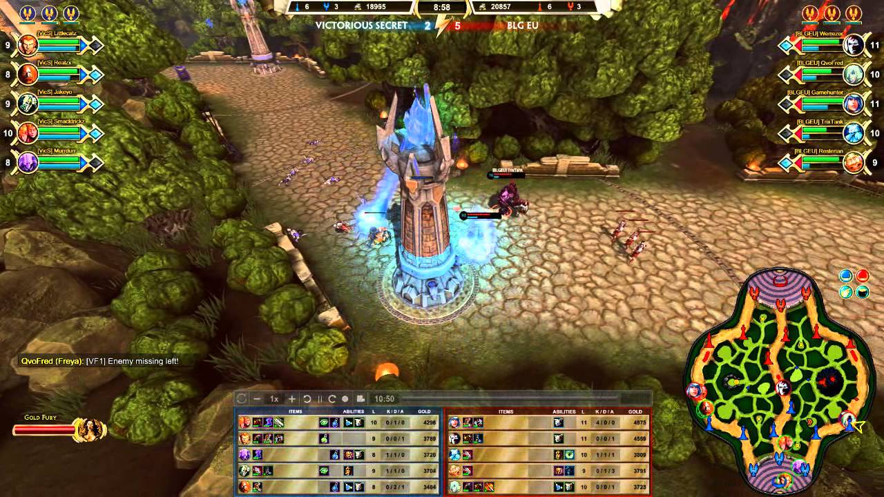 Smite - Victorious Secret Vs BLG EU