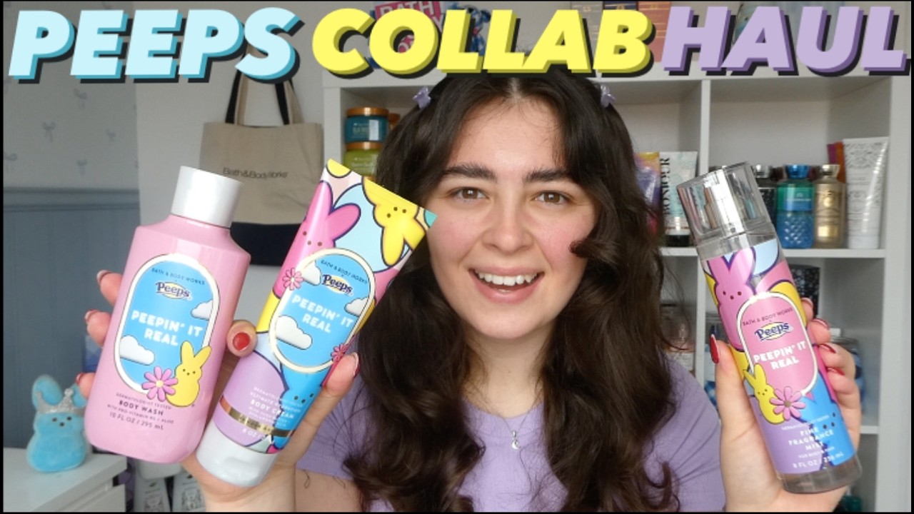 BATH AND BODY WORKS PEEPS HAUL | MY DREAM COLLAB ! COLLECTION IN THE UK ...