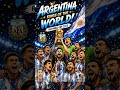 Messi’s 2026 World Cup Quest 🇦🇷 | New Anthem #shorts