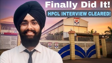 HPCL GT/GD and Interview Cleared! | My experience