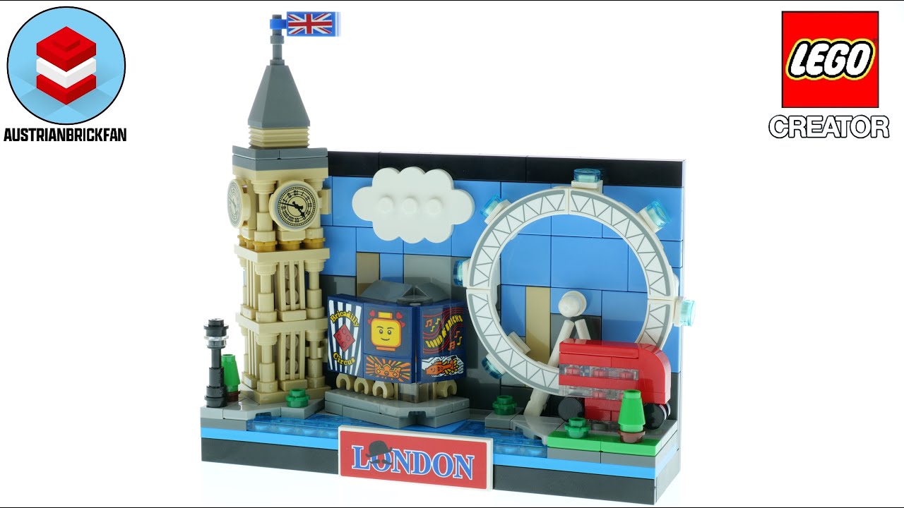 LEGO Creator 40569 London Postcard Speed Build 