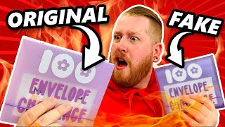 FAKE Savings Challenge vs Original!