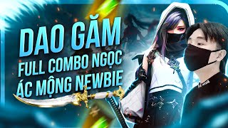 FULL COMBO DAO NGĂM ÁC MỘNG CỦA NHỮNG AE NEWBỈ !!! | JUSTINA GU 30KILL 77K DMG