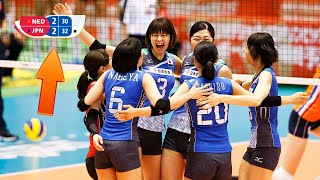 One of The Greatest Moments for Japanese Volleyball Team