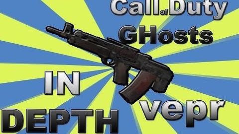 Call of duty Ghosts: Vepr in Depth