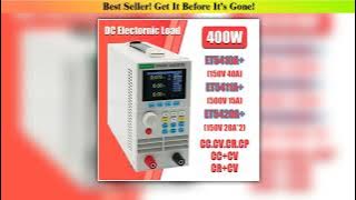 Review DC Electronic Load Programmable ET5410A  ET5420A  USB Power Supply 500V40A 400W Digital Load