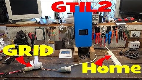 Sun 2000 GTIL2 Inverter full test. How it works, what it does.