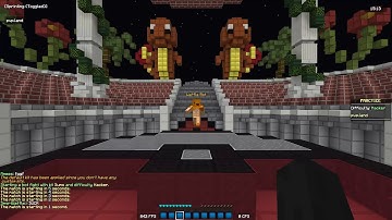 Beating the HACKER BOT 3 5 blocks of reach and 20 cps