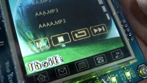 ThaiEasyEec.com - MP3 Player  2.8 inch TFT QVGA Touchscreen