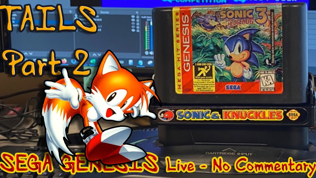 Sonic 3 and Knuckles with Tails - Original Sega Genesis - No Commentary ...