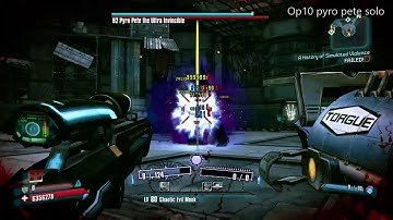 How to kill op10 pyro Pete solo