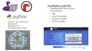 CPB Bonus   Creating Your Own Audio Files for CircuitPython