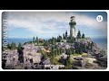 Abandoned Lighthouse Island Showcase , Unreal Engine Environment Pack