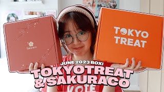 june 2023 box 🍱🥳 · tokyotreat & sakuraco snack boxes (with 5% off promo code)