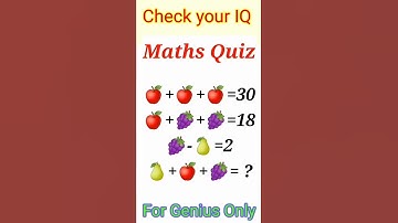 Genius IQ Test Maths Puzzles  Tricky Riddles Maths Game  Paheliyan with Answers Tricky Paheli #viral
