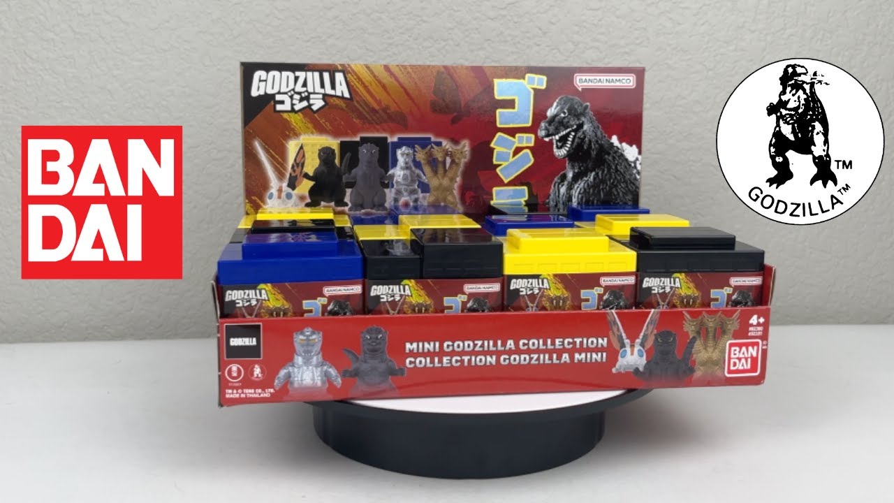 Bandai Godzilla Mini Collection Unboxing I Can We Complete The Set