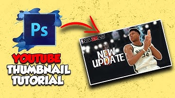 How to make a YOUTUBE THUMBNAIL | Adobe Photoshop CC/CS6 Tutorial (2020)