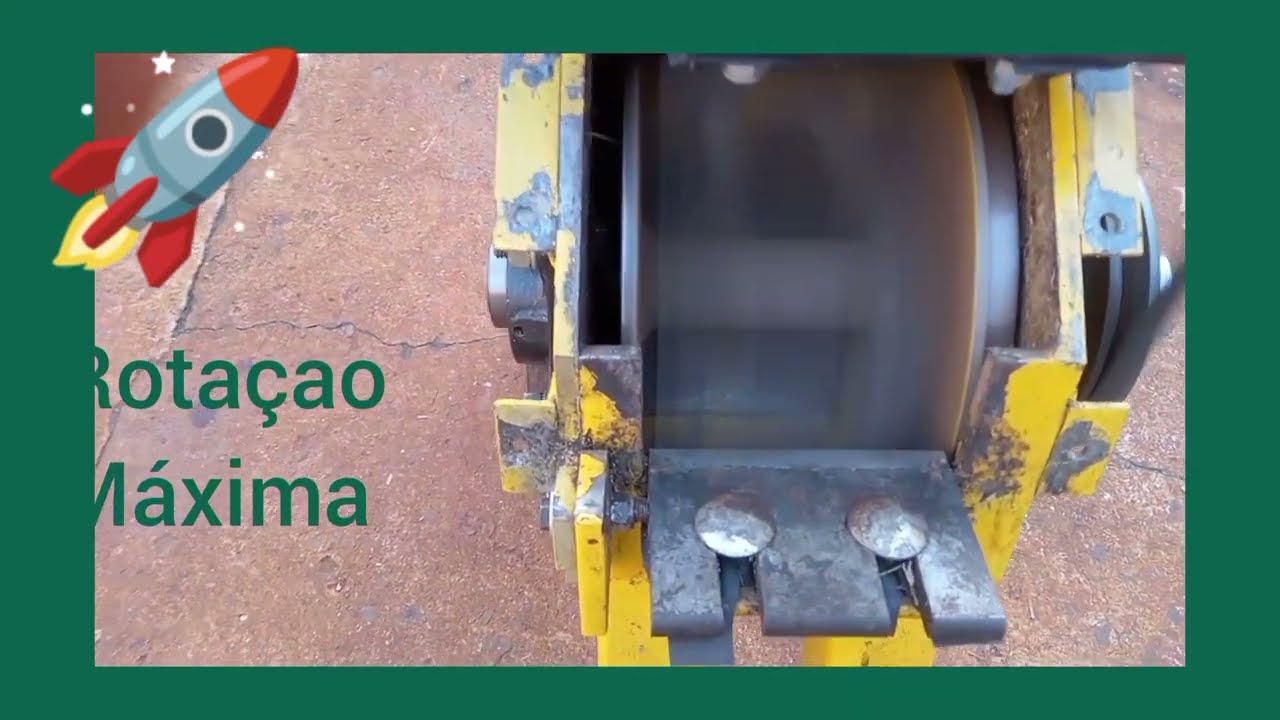 triturador de galhos caseiro parte 2