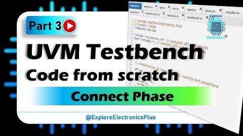 UVM Testbench code from Scratch for D flipflop | Part 3 | Connect Phase