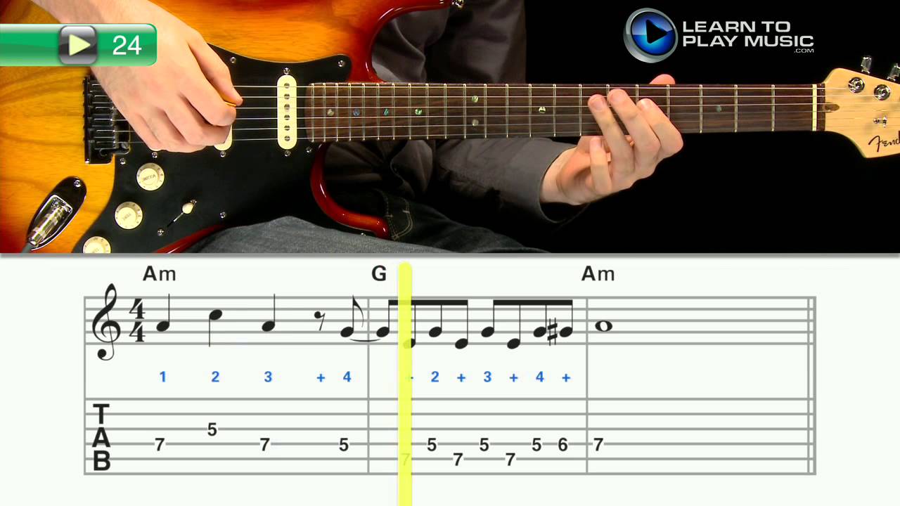 Ex024 Progressive Lead Guitar Method YouTube