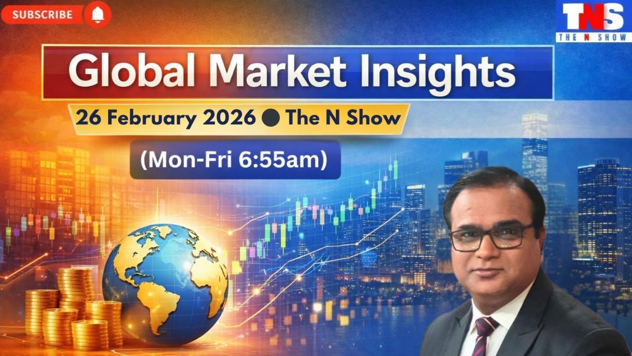 Indian Market Today | Global & Indian Markets Update – Feb , 26, 2026