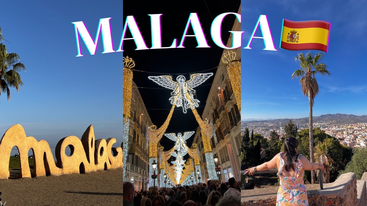 MALAGA 🇪🇸 Spain travel Vlog Top things to do in Malaga Spain travel